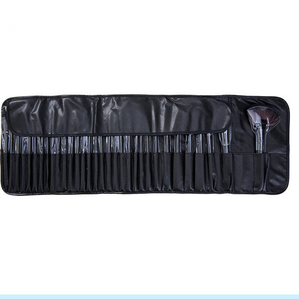 32PCS Professional Cosmetic Brush Set with Black PU Leather Bag