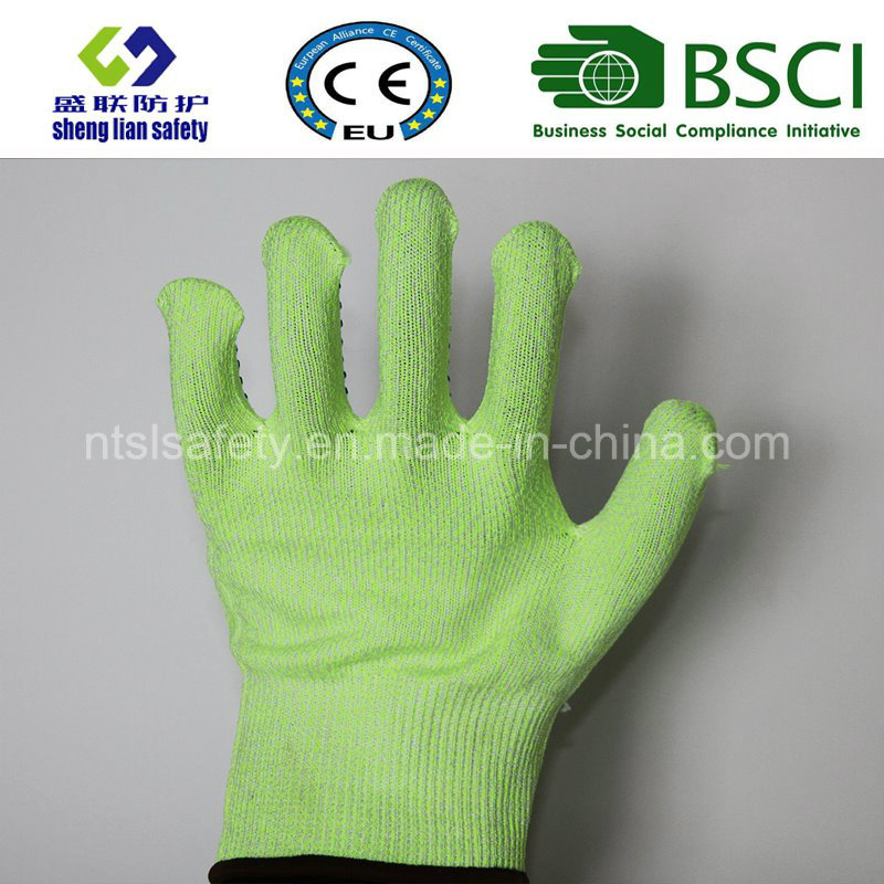 Cut Resistant Safety Work Glove with PVC Coated Gloves Safety Gloves