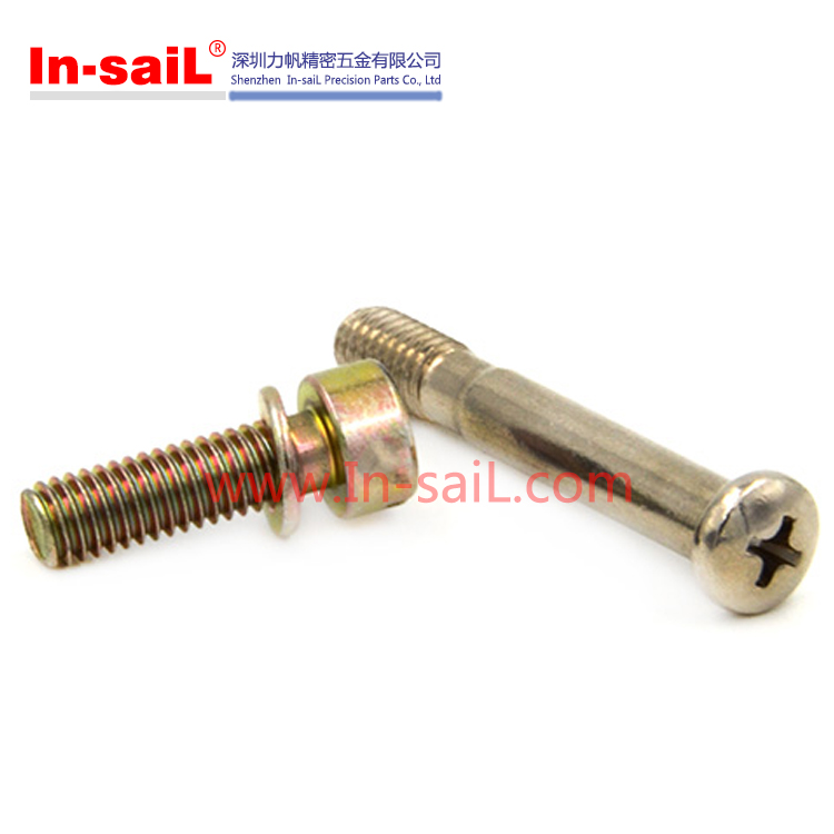 Brass Slotted Cheese Head Machine Screw DIN 84, M1-M20