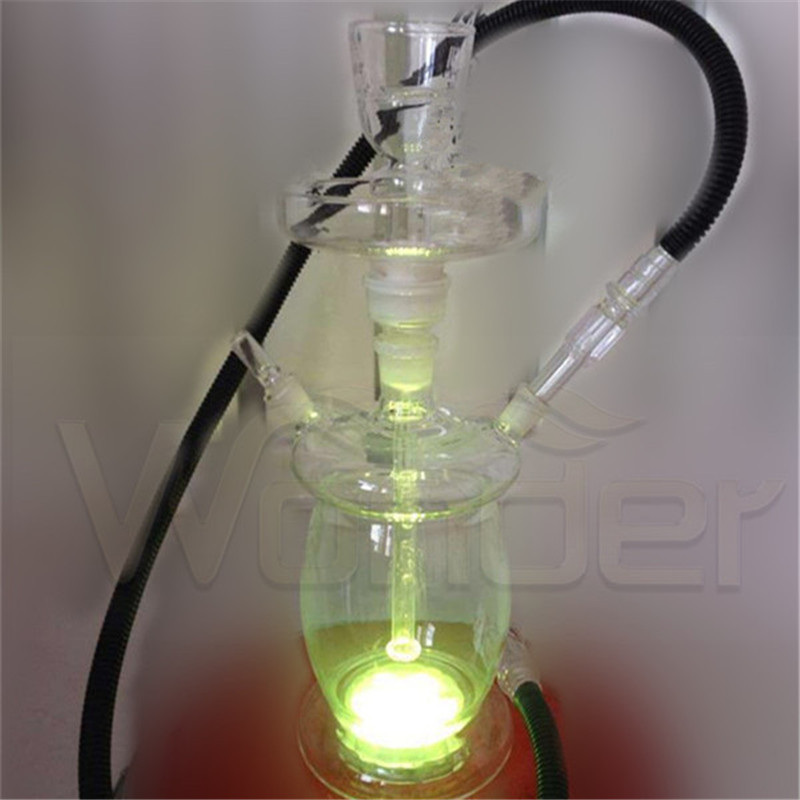 LED Glass Hookah with Hunderds of Style for Your Choices