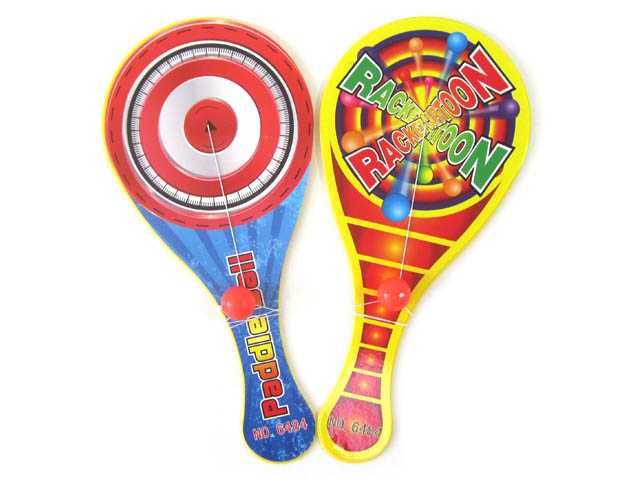 Plastic Mini Paddleball Game Promotional Toy