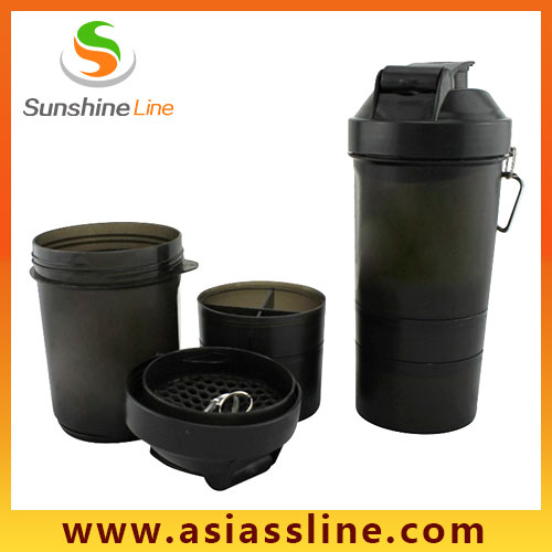 Smart Plastic Protein Shaker Cup