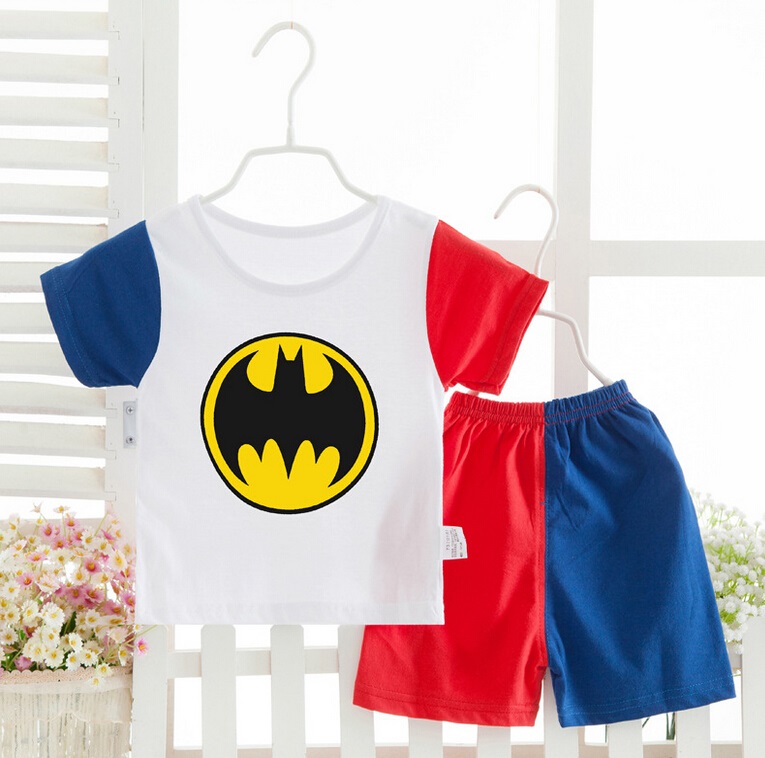 Short Sleeve Summer Cotton Underwear Suit for Boy