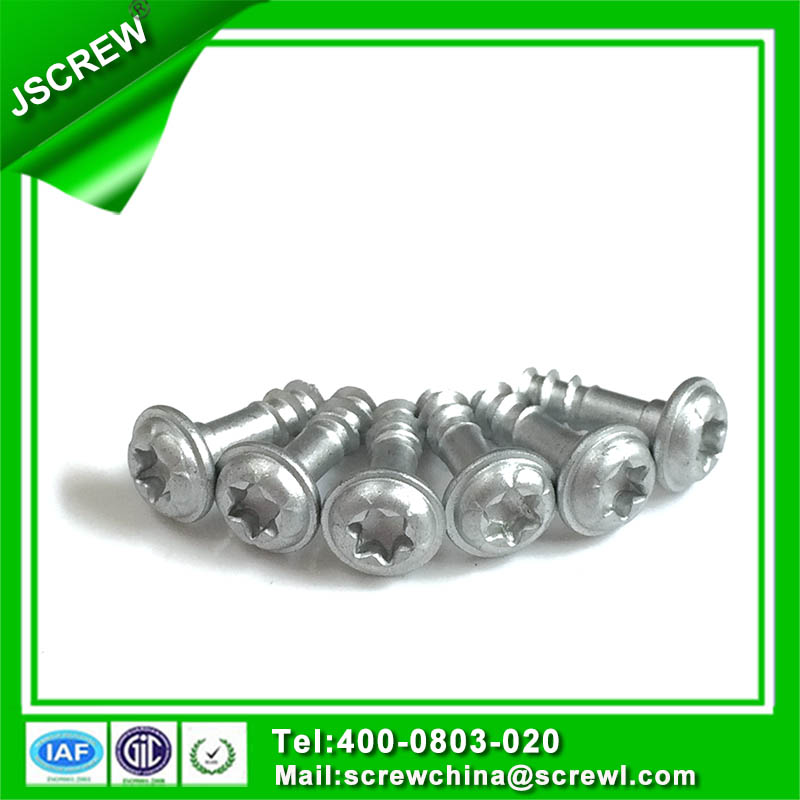 Steel Dacromet Plated Pan Head Screw for Metal Sheet