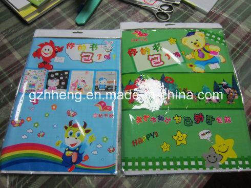 Wholesale Customized Printed PVC Book Cover Plastic Book folder in Guangzhou