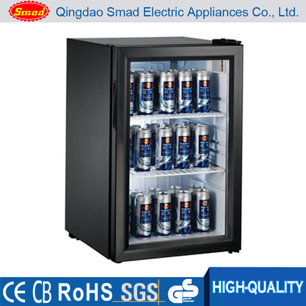 Mini Upright Display Freezer Beverage Cooler Showcase