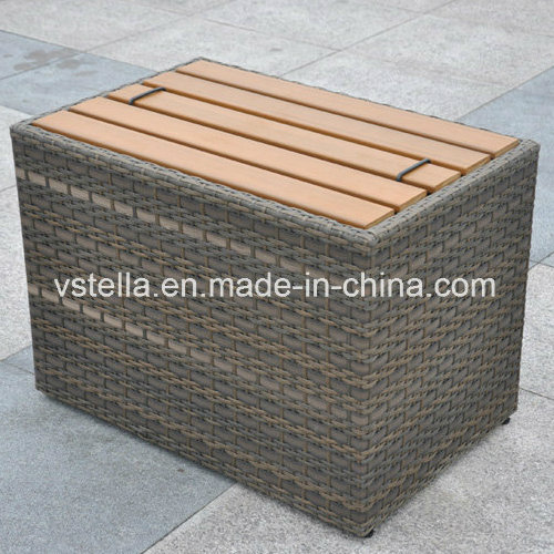 3-Piece Outdoor Stacking Rattan Patio Wicker Set