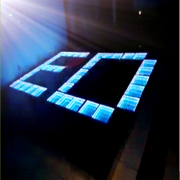 Chinese Innovative 3D Mirror Time Tunnel LED Dance Floor