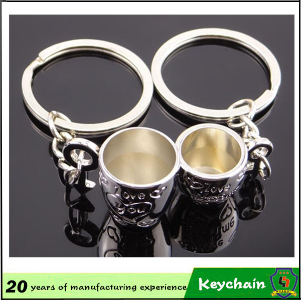 Cup Couple Key Chain