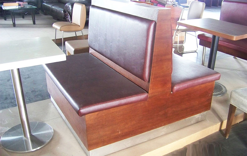 High Quality Wooden Dining Sofa with Factory Price