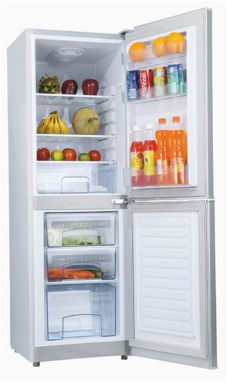 118L DC 12V Solar Fridge and Freezer Double Door Fridge