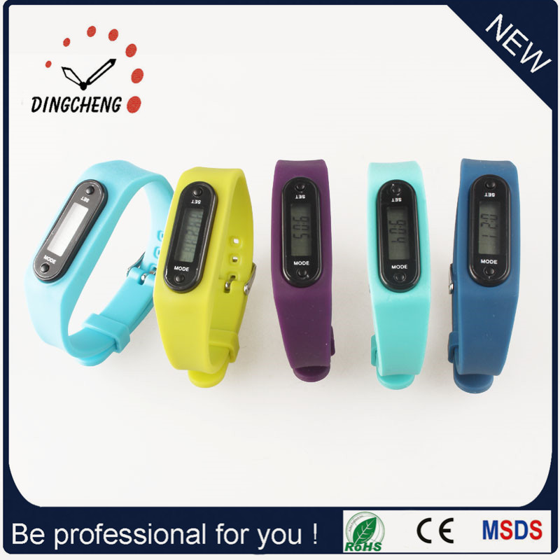 Mini Sport Watch Pedometer Wristwatch Digital Watches (DC-002)