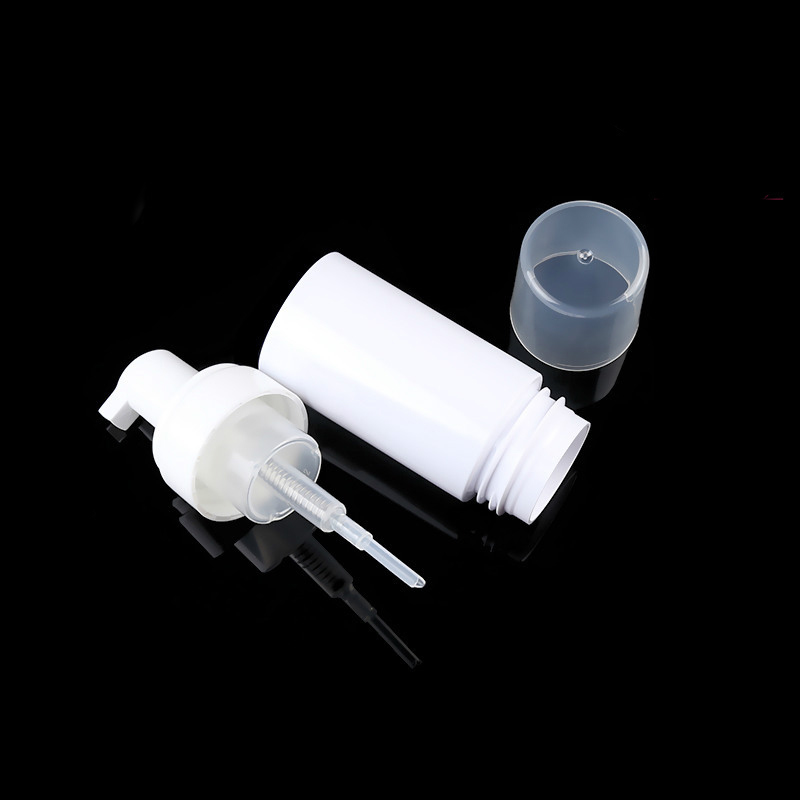 150ml Clear Plastic Foamer Bottle Pump Travel Size White Mini Soap Dispenser (FB01)