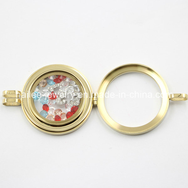 New Design Stainless Steel Locket Pendant with Plate