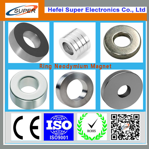 Super Strong Sintered NdFeB Ring Magnet