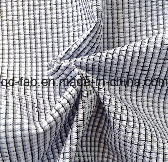 100%Cotton Yarn Dyed Shirting Fabric (QF13-0397)