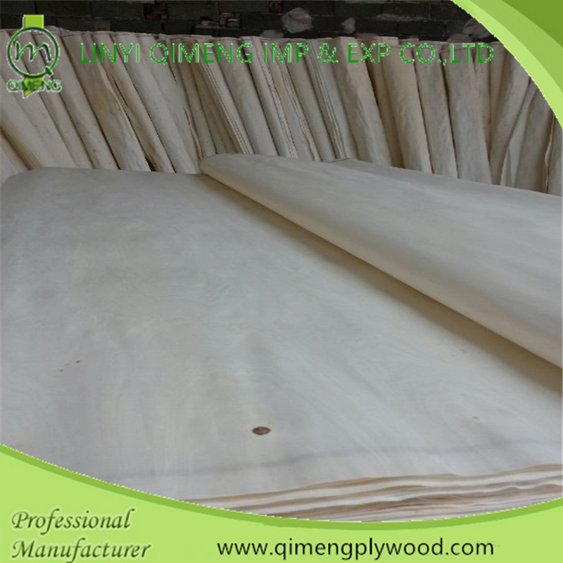 Good Price and Quality Bleached 0.3mm Poplar Veneer From Linyi