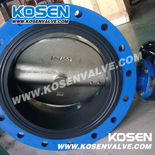 DIN Cast Iron Gear Box Butterfly Valve (D341X)