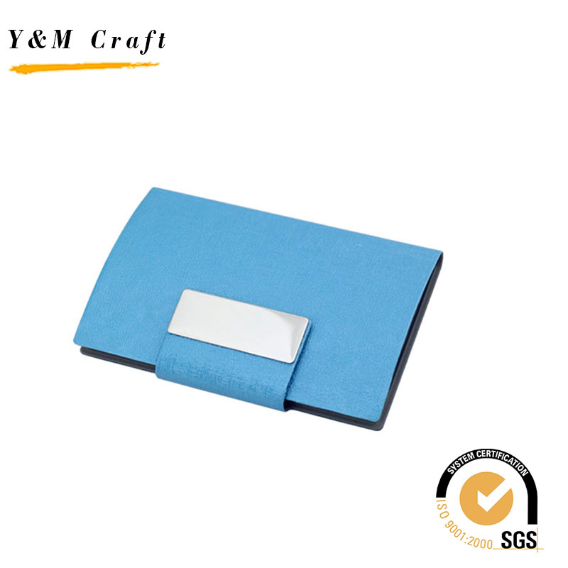 High Quality Custom Design PU Leather Business ID Card Holder