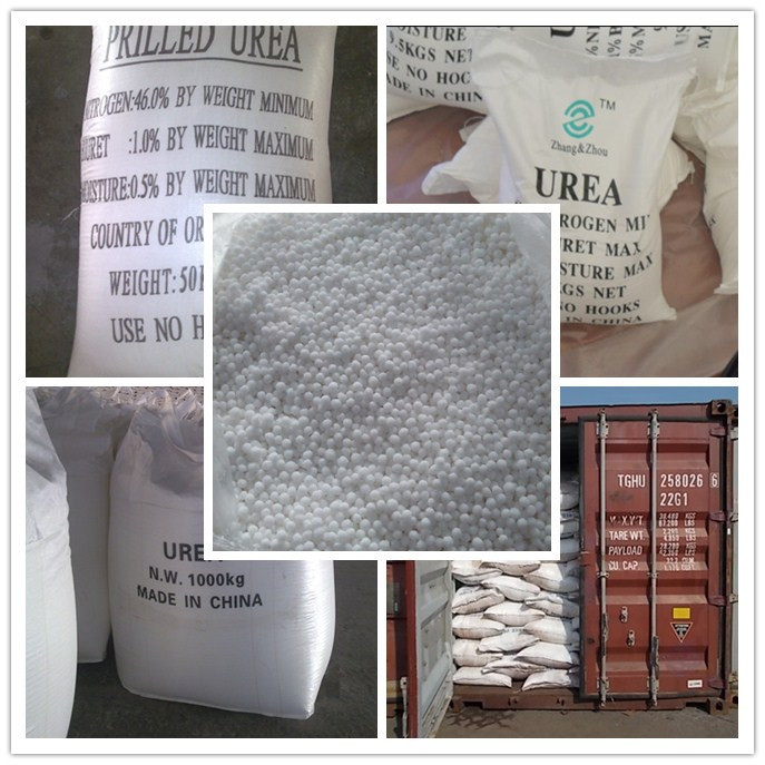 Prilled Ureaand Granular Ure Rea N46% Fertilizer with SGS Test