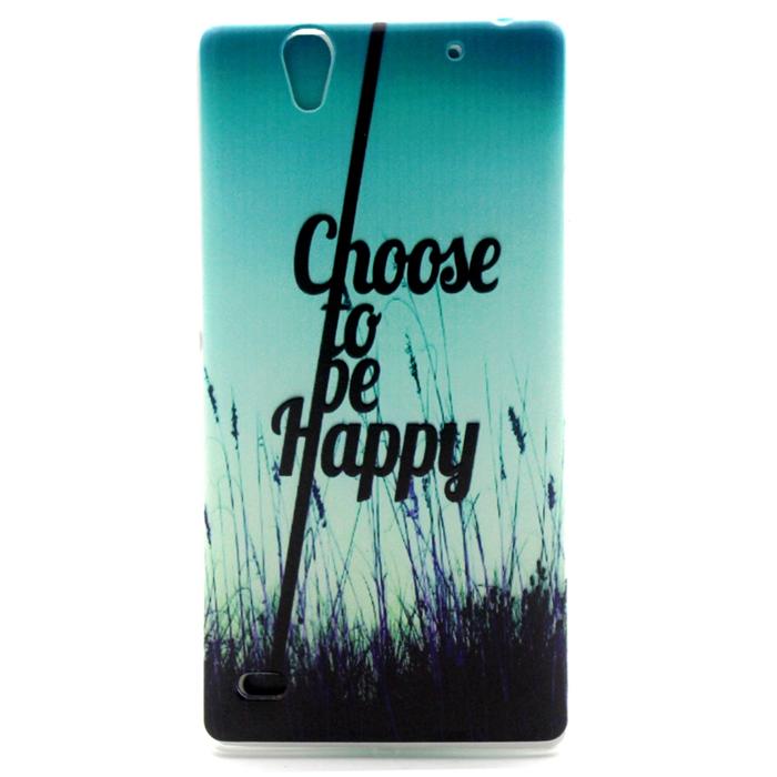 Cute Silicon TPU Back Skin Cover for Sony Mobile Phone