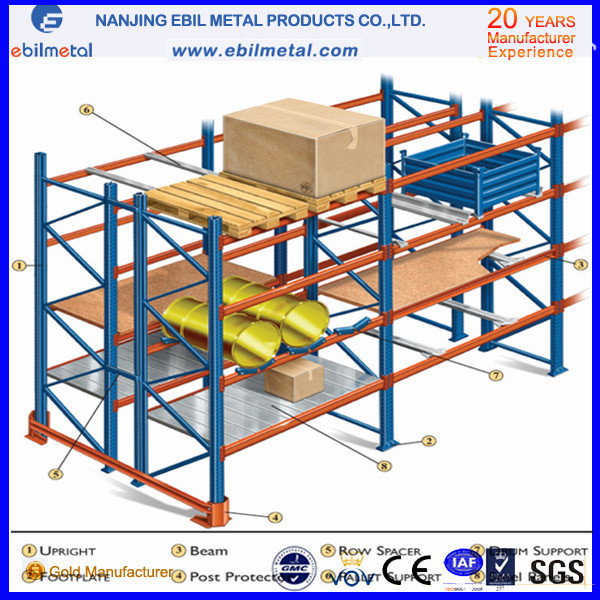 Heavy Duty Pallet Rack for Industrial Warehouse