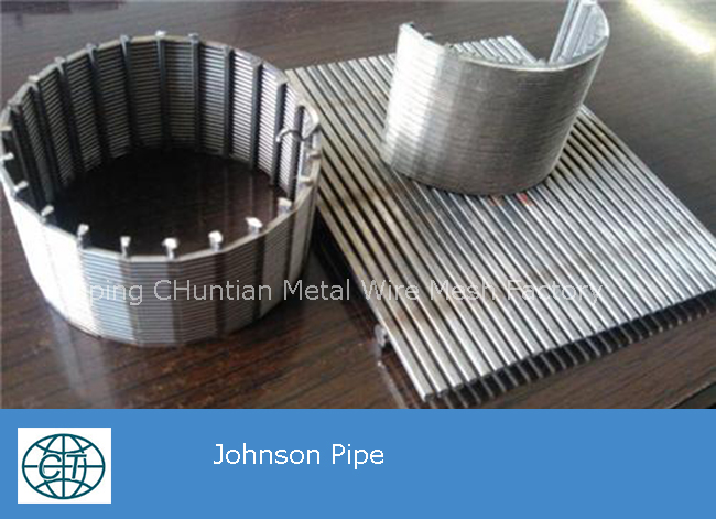 Stainless Steel Wedge Wire Johnson Screen Mesh