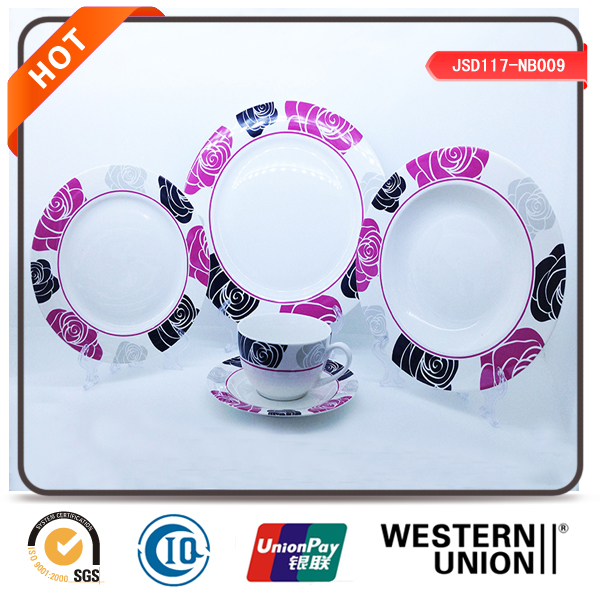 High Quality 47PCS Porcelain Dinner Set