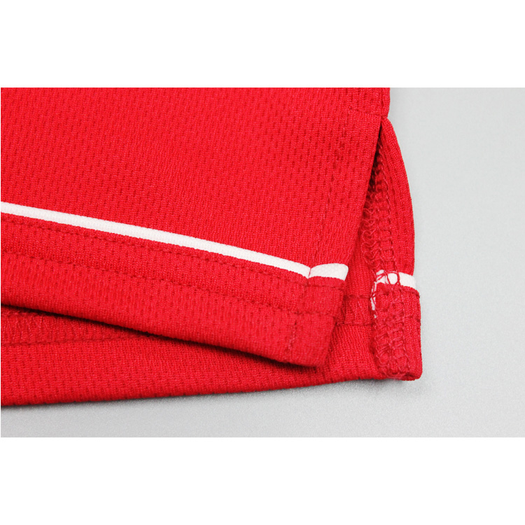 Bulk Wholesale Clothing Cheap Plain Blank Men Red Polo Shirts