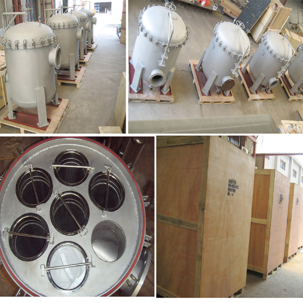 Bag Filter System for HVAC Water Treatment System