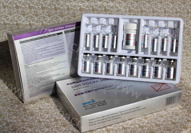 3G Glutathione Injection for Skin Whitening/ Gsh 3000mg Injectable Beauty Products