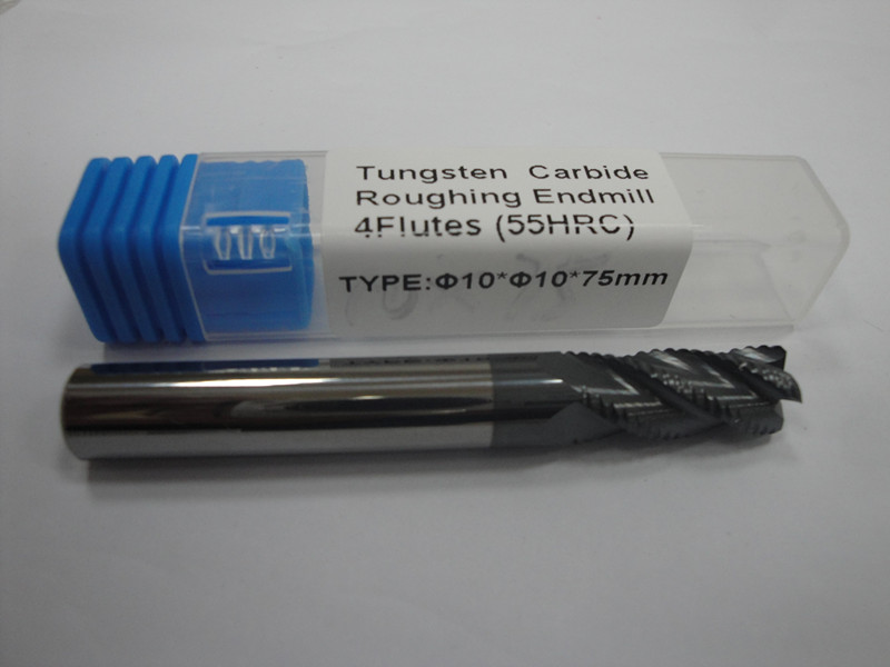 HRC 65 Degree Tungsten Steel Carbide Endmills