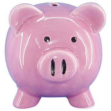 Child Painting DIY Piggy Bank Made in Ceramic (toy bank)