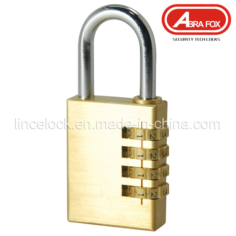 Padlock, Brass Combination Padlock