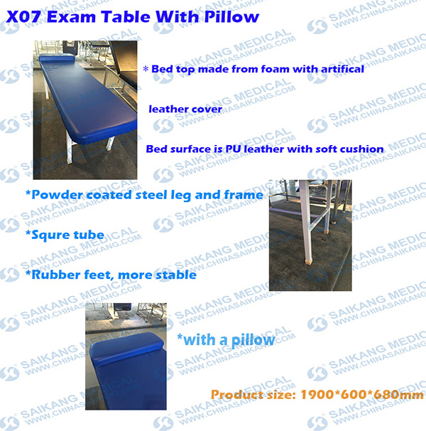 Hospital Medical Patient Examination Table Clinic Table (CE/FDA/ISO)