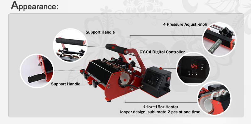 Best 6 in 1 Multifunction Sublimation Digital Mug Press Machine