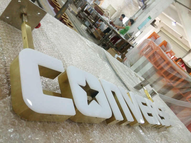 Laser Cut Polished Brushed Stainless Steel Oxidated Aluminum Metal Letters