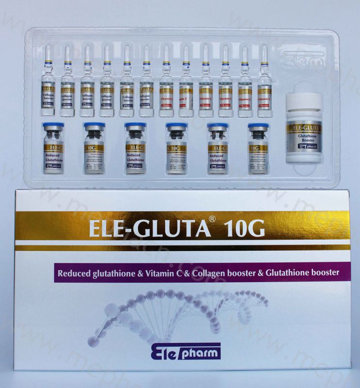 Ele Gluta 30g, Glutathione Injection for Skin Whitening