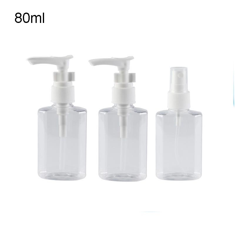 80ml, 100ml Wholesale Skin Care Brown Water Pet Lotion Plastic Bottle for Cosmetic (NB02)