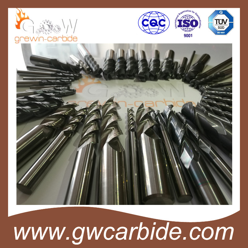 High Quality Tungsten Carbide End Mill 3 Flutes for Aluminium