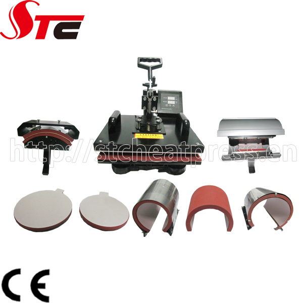 CE Approved Multifunctional 8 in 1 Sublimation Heat Press