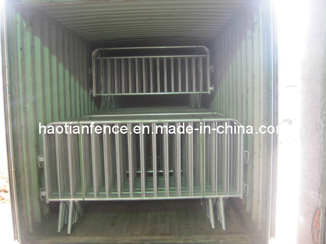 Customized Metal Crowd Control Barrier, Portable Barricades, Pedestrian Barriers