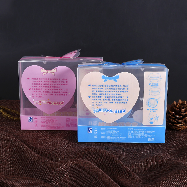 Factory offer PP/PET/APET/PETG plastic printing box for baby products