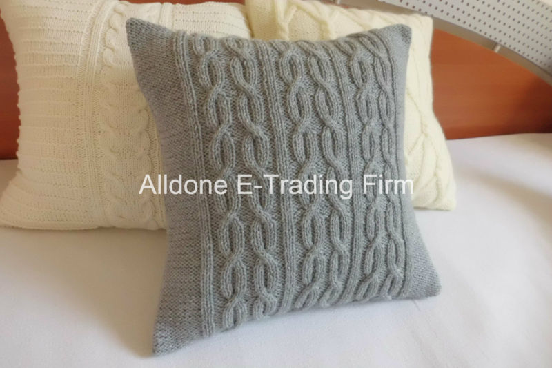 Good Quality Soft Knitted Plush Cushion Cover