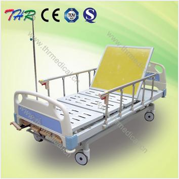 Thr-MB558 Manual Hospital Bed 4 Crank 5 Function