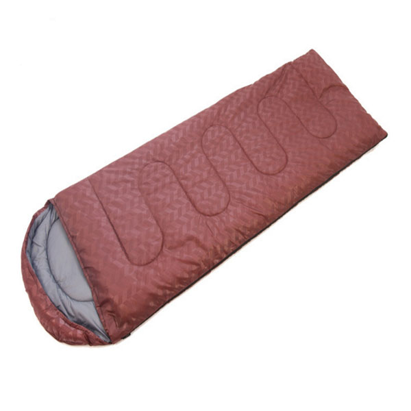 Reddish Brown Embossed Hollow Cotton Sleeping Bag