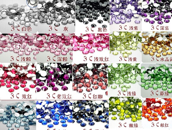 Fashion Hot Fix Crystal Rhinestones Design for Nail Art