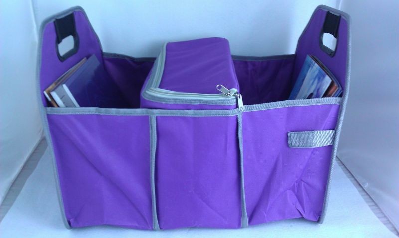 Foldable Trunk Organizer and Cooler Set