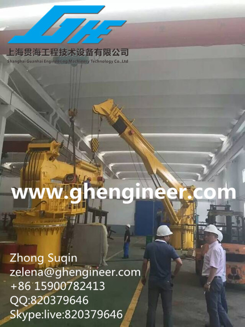 Hydraulic Telescopic Crane Marine Crane Port Crane