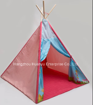 Factory Supply Colorful Girl Tent with Bottom